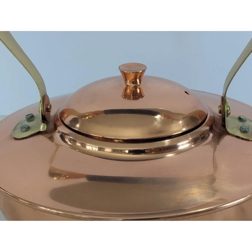 Vintage Unused Copper Kettle
